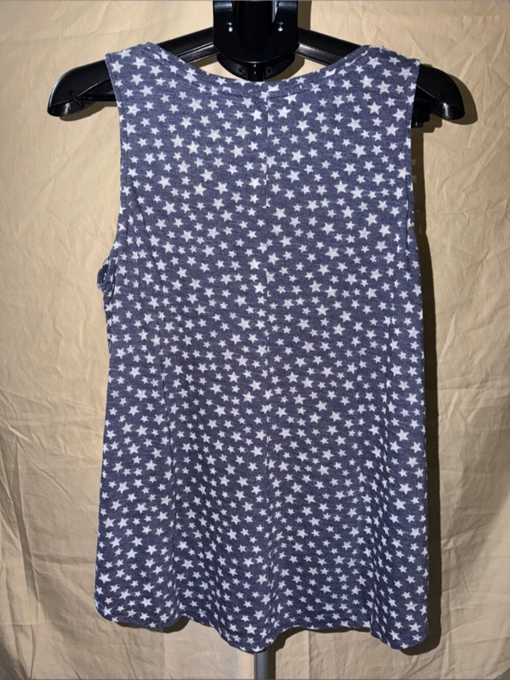 Blue Star Print Tank Top - Picture 2 of 2